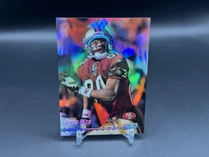 Topps Stadium Club 1999 cromo vista previa refractor Jerry Rice #C11 49ers - Imagen 1 de 2