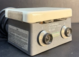 Corning PC-351 Laboratory Hot Plate/ Stirrer, Grey, 120 VAC 615W, Tested Working - Picture 1 of 9