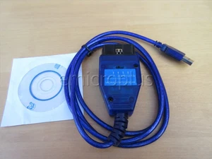 KKL VAG 409.1 USB Cable ECU Scan Diagnostic Interface Alfa Fiat PC win 10/8/7 - Picture 1 of 1