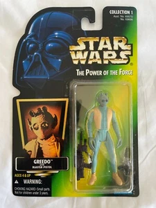 Star Wars POTF "Greedo" (#69606) Foil Sticker Pack - New Sealed Yellowing - Picture 1 of 5