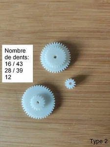 ✔️ Bmw e30 E34 kit engrenage compteur 316i 318i 320i 323i 325i pignon gear type2 - Picture 1 of 3