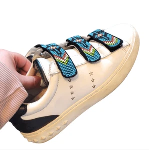 ASH weiße Pharell-Sneaker mit Perlenriemen Größe 36 - Bild 1 von 5