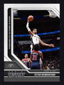 2024 PANINI INSTANT ⭐ VICTOR WEMBANYAMA VS WIZARDS ⭐ N. 258 - Imagen 1 de 1