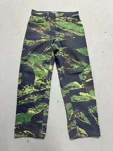 Pantalones de mezclilla Stussy x Lucien Smith Tigris de lona grandes talla 30 camuflaje camuflaje - Imagen 1 de 9