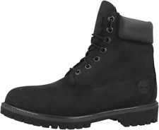 Timberland Men'S Premium Waterproof 6-Inch Boot, Black Nubuck, US 13