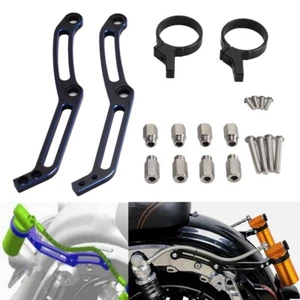 Rear Tour Pack Gas Bottle Remote Reservoir Bracket L/R For Touring Electra Glide - Picture 1 of 11