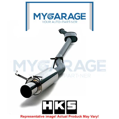 HKS Hi-Power CatBack Rear Exit Exhaust Fits 96-00 Honda Civic CX DX Hatchback - Image 1 of 4