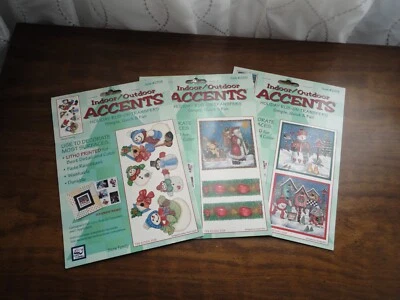 Loew Cornell Indoor/Outdoor Accents Holiday Rub on Transfers - qty 3 - Image 1 of 4