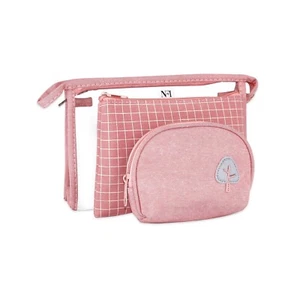Set of 3 Makeup Bag, Travel Make Up Pouch, Small Cute Cosmetic Case for Purse... - Picture 1 of 8