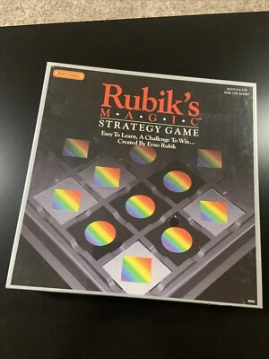 NUEVO Juego de Estrategia Mágico de Rubik 1987 Caja de Cerillas Precintado Foto 1 de 2