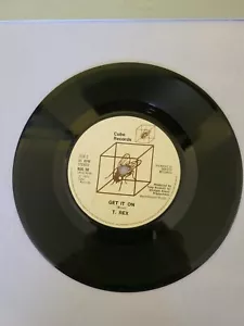 45 RPM T-Rex Marc Bolan -Get It On/Jeepster | Cube Records 1971 - Picture 1 of 2