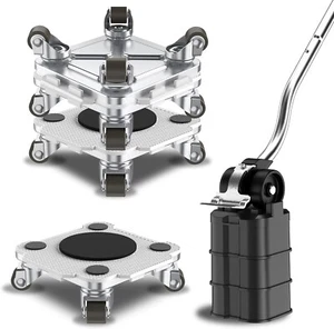 Furniture Mover Pro Set Enhanced Dolly and Lifter with Custom TPE Wheels for - Picture 1 of 6