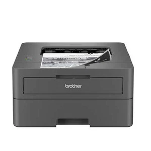 Impresora láser monocromática compacta HL-L2400D, dúplex, conectada a USB, transparente, nítida - Imagen 1 de 12