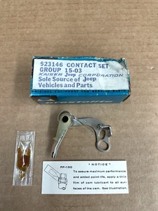 1941 - 1971 JEEP 923146 NOS DISTRIBUTOR CONTACT POINT SET - Picture 1 of 2