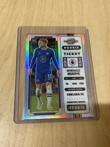 2022-23 Panini Contenders Optic Mykhailo Mudryk Rookie Ticket Silver Prizm #296 - Picture 1 of 6