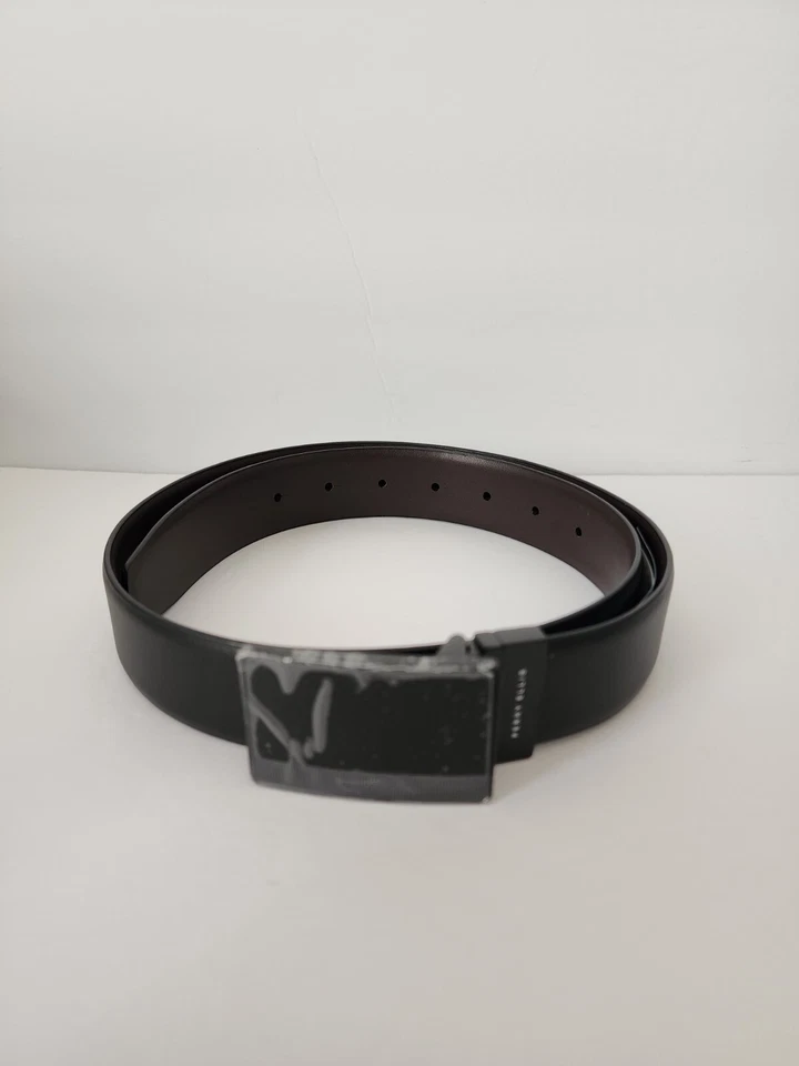 Perry Ellis Men’s Belt Reversible 30 Black / Brown New With Tag $49.50 - Image 1 of 4