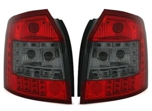 LED Rear Tail Lights Red/Smoke for Audi A4 B6 8E Avant From 2001-2004 - Picture 1 of 4