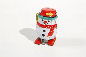 Snowman Tin Toy - Picture 1 of 3