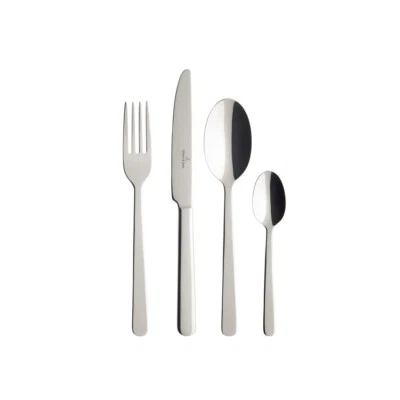 Villeroy & Boch Louis Pannello Posate 24tlg. Set Acciaio Inox Argento Lucido - Immagine 1 di 2