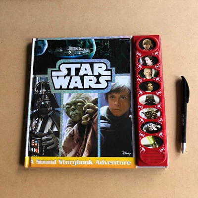 Star Wars Saga A Sound Storybook Adventure Play a Sound 8 Button Hardcover Book - Image 1 of 4