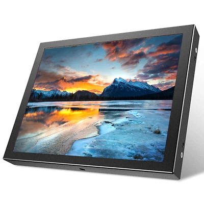 Eyoyo Portable 8in LCD HDMI Monitor VGA/AV CCTV Computer Gaming Screen Display - Image 1 of 4