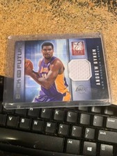 2013-14 PANINI ELITE ANDREW BYNUM BACK TO THE FUTURE JERSEY 