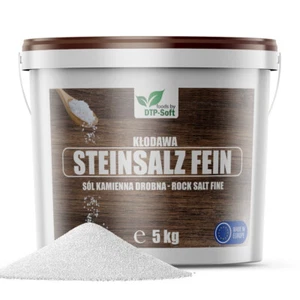 5kg Steinsalz TOP  Speisesalz Eimer Siede fein Kochsalz Salz fine kochen Premium - Bild 1 von 6