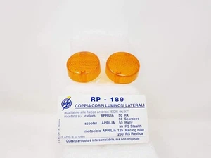 COPPIA GEMMA FRECCE ANTERIORI APRILIA 50 SCARABEO/RALLY/RS BOSATTA RP189 - Imagen 1 de 1