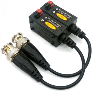 VIDEOCAMERA A CIRCUITO CHIUSO IDOME VIDEO BALUN 8MP HD 4K CAT5e CAT6 A BNC CVI TVI AHD CVBS UK - Foto 1 di 2