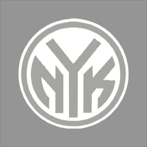 New York Knicks #6 NBA Team Logo 1 Farbe Vinyl Aufkleber Auto Fenster Wand - Bild 1 von 7