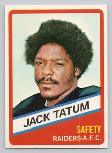 1976 Wonder Bread 20 Jack Tatum Hof Oakland Raiders Topps All-Star Series Vg-Ex - Picture 1 of 6