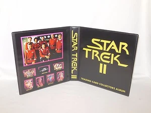Carpeta de tarjetas coleccionables hecha a medida de Star Trek II The Wrath of Khan solo gráficos - Imagen 1 de 1