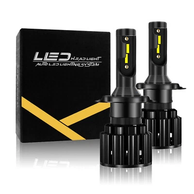 H4 9003 LED Headlight Kit ZEM 6000k 6k 40W 10000 Lumens White Dual Beam Hi/Lo - Image 1 of 4