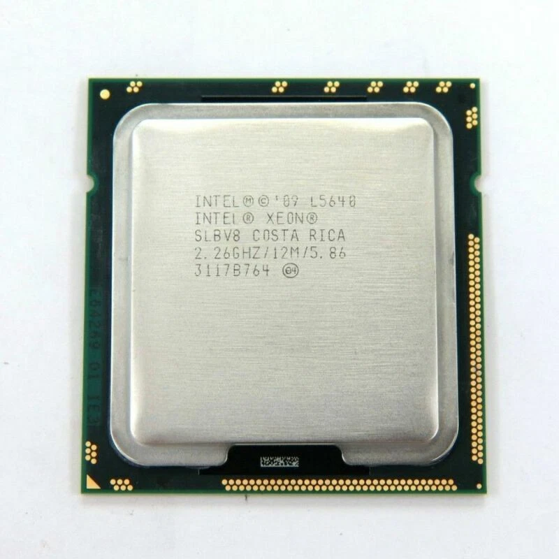 Intel Xeon L5640 CPU 6-Core 2.26 GHz 12MB SLBV8 LGA1366 Processor - Image 1 of 1