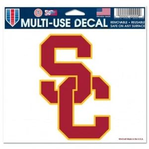 USC Trojans 5"x6" Multi Use Decal [NEW] NCAA Car Truck Sticker Emblem - Picture 1 of 1