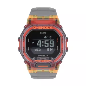 CASIO G-SHOCK GBD-200SM-1A5 GBD-200 G-SQUAD Bluetooth Solar Digital Black Gray - Picture 1 of 5