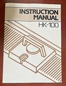 Singer HK-100 Knitting Machine Instruction Manual Plus 5 Patterns - Picture 1 of 9