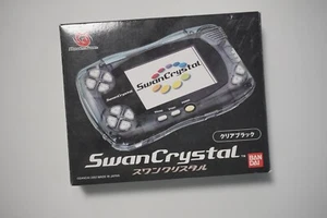 Consola portátil Wonder Swan Crystal en caja negra Japón sistema WondeSwan venta en EE. UU. - Imagen 1 de 11