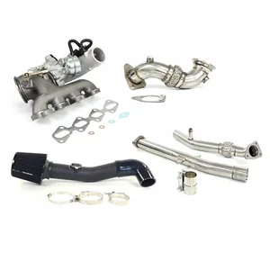 Upgrade Turbo kits W/ Exhaust Front Pipe Cold air induction For Chevy Cruze 1.4 - Foto 1 di 3