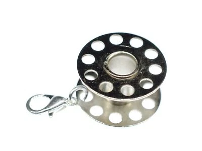 Spule Nähgarn Charm Anhänger Schneidern Nähen Miniblings Garn Schneider Mode - Bild 1 von 3