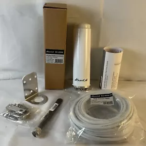 SureCall SC-289W Fiberglas Außenbereich Breitband Omni Antenne mit 50' Kabel Posten - Bild 1 von 9