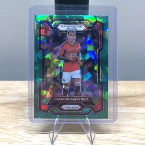 2023-24 Panini Prizm EPL LISANDRO MARTINEZ Green Ice SSP Manchester United #40 - Picture 1 of 2