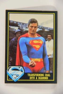 Superman 3 Topps 1983 Card #94 Transforming Coal Into A Diamond ENG L019159 - Image 1 of 2
