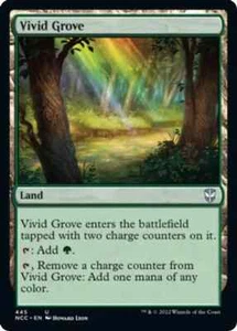 VIVID GROVE 445 Streets of New Capenna Commander MTG Magic Gathering NM - Picture 1 of 1