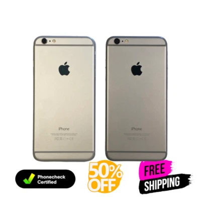 Apple iPhone 6 Plus Silver/Gray 64GB 16GB Unlocked AT&T Verizon Good Condition - Image 1 of 4
