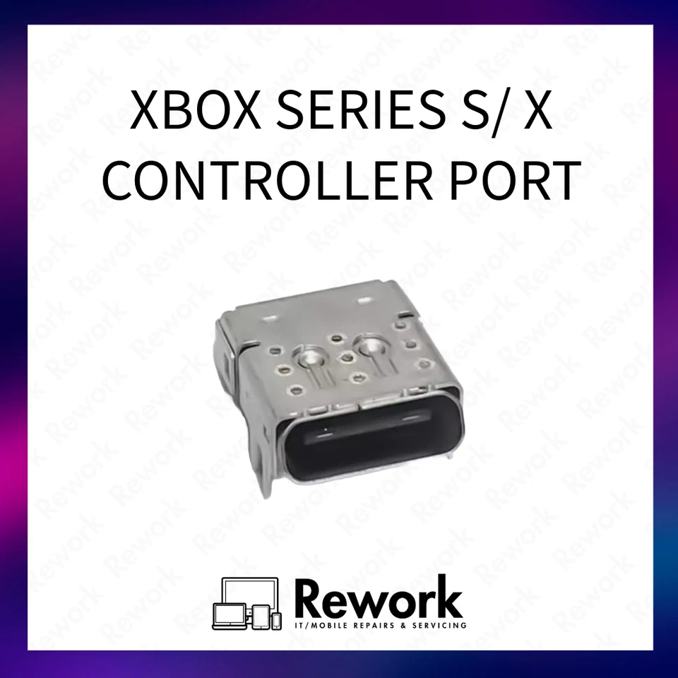 OEM Xbox Series S/ X Controller - Replacement USB-C Charging Port Connector
