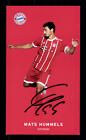 Mats Hummels Autogrammkarte Bayern München 2017-18 Original Signiert