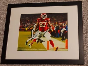 Travis Kelce KC 3X Superbowl Champion Signed 8x10 Photo Framed In 11x14 W/ COA - Picture 1 of 3