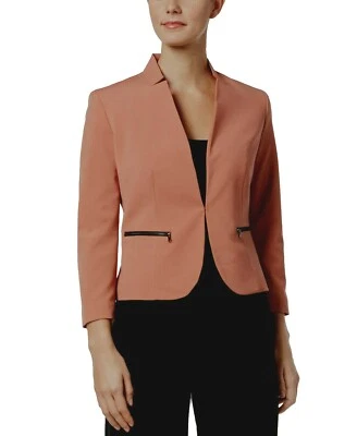 Nuevo Blazer Nine West Victorian Gardens Taylor Kiss-Frente Cobre Precio de venta sugerido por el fabricante-$99,00 6 Foto 1 de 4