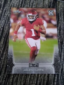 2020 Leaf Draft Jalen Hurts RC - Picture 1 of 2